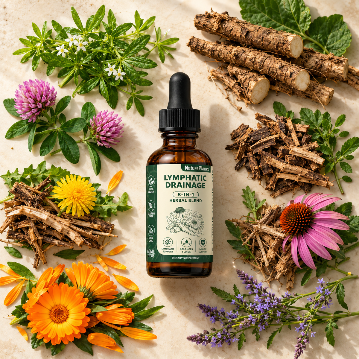 Support Healthy Lymphatic Flow