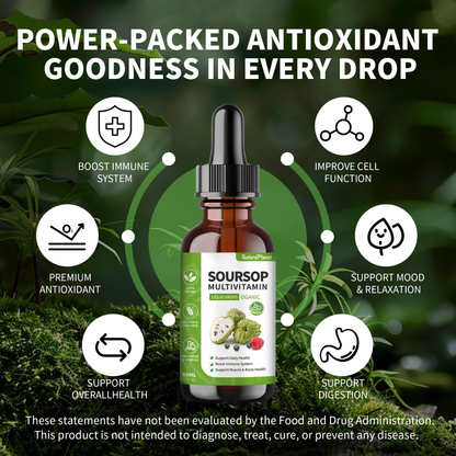 Tik Tok Exclusive - Soursop with Multivitamin Liquid Drop -60ml