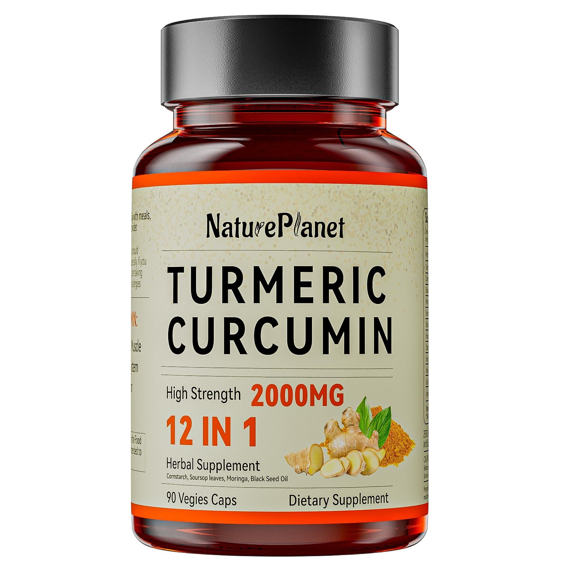 12 in 1 Turmeric Curcumin & Soursop Extract Capsules Online